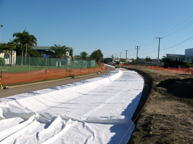 Queensland Government road works NDRRA project by Mendi Group